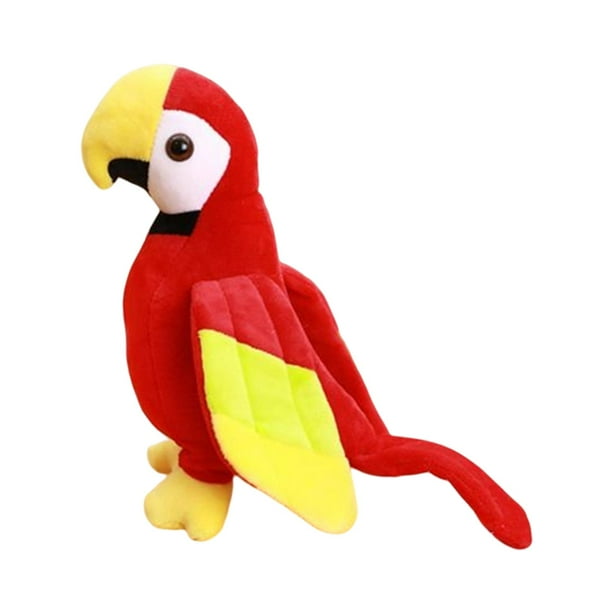 Simulation Parrot Plush toy Decors Bird Toy Cute Macaw Plush Toy