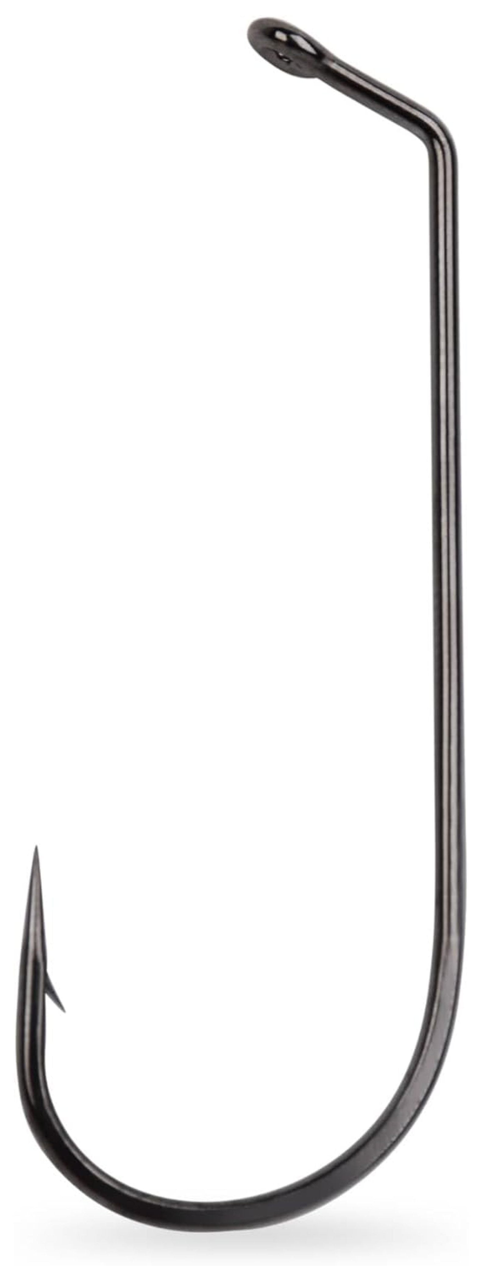 Mustad 32798 60° Bend Black Jig Hook with a Flat Eye Size 2/0-5/0 Compatible with Different jig molds from Do it Molds 4/0