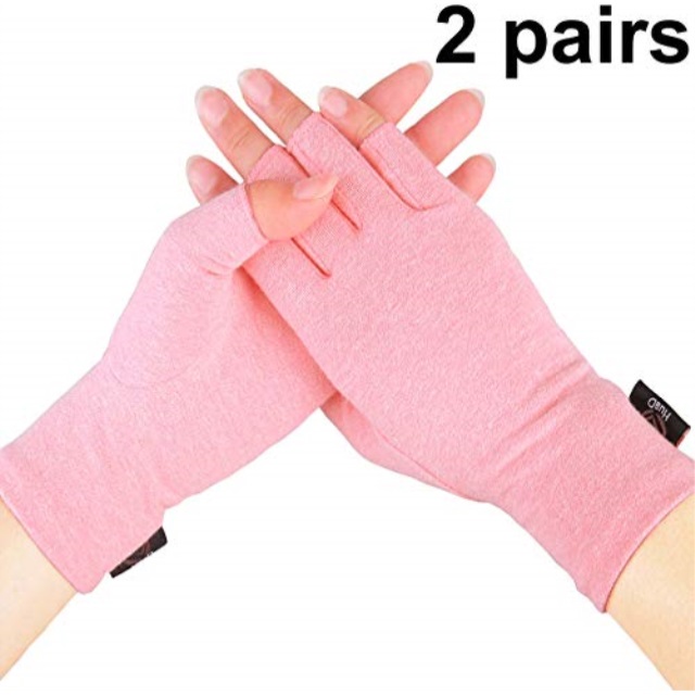 arthritis gloves 2 pairs compression gloves for women and men