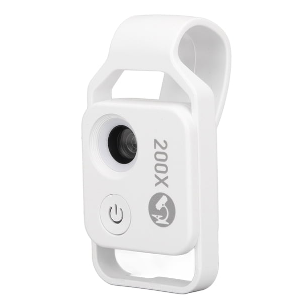 Microscopio para teléfono Nikou Mini microscopio LED de bolsillo 200 aumentos