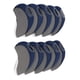 thumbnail image 4 of Juego de 10 fundas de cabeza de hierro para palos de golf de neopreno, para zurdos/diestros Azul real Sharpla Cubierta de cabeza de Golf Iron Club, 4 of 5