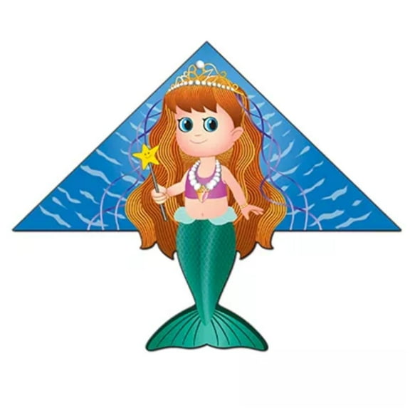 WindNSun DeltaXT 2-D Nylon Kite - 54" (Mermaid)