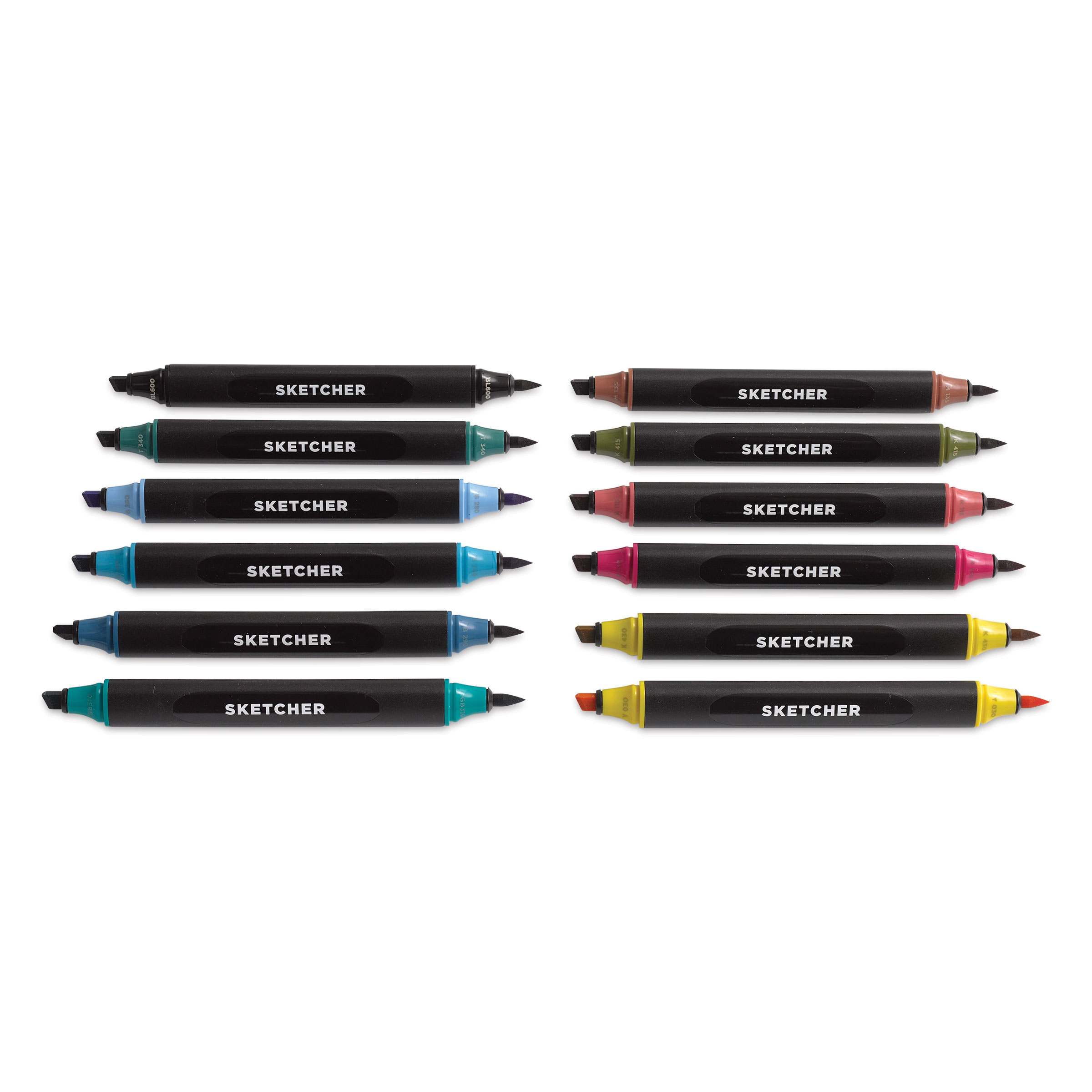 Karin Realbrush PRO Mega Box Plus - 72 Couleurs + 3 Mélangeurs Marqueurs Aquarelle Pinceau 4mm