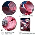 thumbnail image 3 of Designart "Delicate Beauty Of Pink Dogwood Blooms" Dogwood Floater Framed Canvas Art Print, 3 of 5