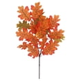 thumbnail image 2 of Artificial Maple Leaves Branches, Fall Faux Leaf Decoration Stem Plastic Autumn Leaves Fake Fall Maple for Home Kitchen Farmhouse Thanksgiving Table Centerpiece and Fireplace Decor,A4,1PC, 2 of 10