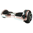 thumbnail image 6 of Hover-1 Rose Gold Matrix UL Certified Electric Hoverboard With 6.5 In. Wheels, LED Sensor Lights, LED Wheel Well Lights, Bluetooth Speaker, Ideal for Boys and Girls 8+ and Less Than 180 lbs, 6 of 12