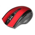 thumbnail image 3 of Siig 6-button Ergonomic Wireless Optical Mouse - Red, 3 of 5