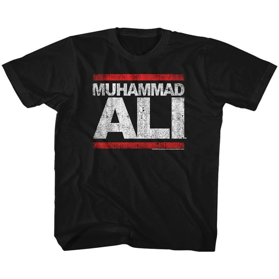 Muhammad Ali Run Ali Black Toddler T-Shirt