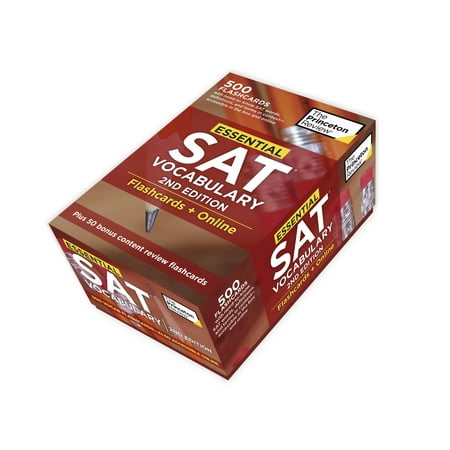 - Essential SAT Vocabulary, 2nd Edition: Flashcards + Online