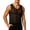 Black, variant on VSSSJ Men's Crochet Tank Tops Hollow Out Loose Knit Summer Sleeveless Tops Crew Neck Casual Vacation Beach See Through T Shirts Black Free Size