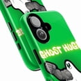 thumbnail image 2 of Funny Buff Ghost Meme Phone Case, Neon Green Gym Humor Phone Cover, Durable Protective Case for iPhone 16 15 14 13 12 11 Mini Pro Max, 2 of 6