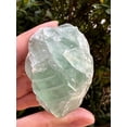 thumbnail image 1 of GAF TREASURES Large Raw Green Fluorite, Natural Green Fluorite Stone, Natural Rough Green Fluorite, Green Fluorite Rough, Green Fluorite Rock (Green Fluorite, 1 Piece), 1 of 8