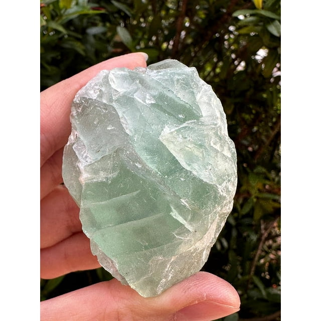 GAF TREASURES Grande Pierre de Fluorite Verte Brute, Pierre de Fluorite Verte Naturelle, Fluorite Verte Brute Naturelle, Roche de Fluorite Verte (Fluorite Verte, 1 Pce)