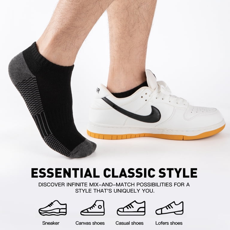 Cooplus Men's Athletic Ankle Socks 10-Pack photo 3