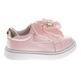 thumbnail image 3 of Badgley Mischka Toddler Girls Sneakers, Pink, Size: 10, 3 of 5