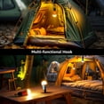 thumbnail image 4 of Lepro 2-Pack Rechargeable Camping Lanterns, 7 Light Modes (White & RGB), Hanging Tent Lights Perfect for Camping, Holidays, Decorations, and Emergency Use, 4 of 8