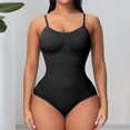 thumbnail image 1 of Body moldeador de cuello redondo corte ajustado tanga para mujer moldeador de cuerpo para deportes y Fitness, 1 of 9