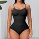 thumbnail image 1 of Body moldeador de cuello redondo corte ajustado tanga para mujer moldeador de cuerpo para deportes y Fitness, 1 of 9