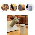 thumbnail image 1 of Lubelski Coffee Cup 380ml, Stainless Steel, Spill Proof Travel Mug for Students, 1 of 8