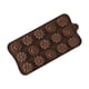 thumbnail image 1 of Molde de silicona para chocolate, caramelos, flores, dinosaurios, animales, zoológico, rosas, para niños, para hacer tú mismo, apto para congelador y horno (flor), 1 of 5