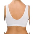 thumbnail image 4 of Triple Stretch Comfort Bra, Size 42 White, 4 of 6