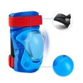 thumbnail image 2 of Conjunto De Rodilleras Para Niños Conjunto De Equipo De Protección Deportiva Equipo De Protección Para Deportes Al Aire Libre Transpirable Ajustable Eigraketly OD015619-02, 2 of 6