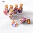thumbnail image 6 of Kokiya 10 Pieces 1/12 Dollhosue Miniature Candy in Glass Jars Model Small Glass Bottles Macaron, 6 of 9