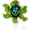 Green, variant on Purple Cubic Zirconia Large Flower Brooches for Women,Sparkly Unique Green Rhinestone Enamel Floral Brooch Pins,Trendy Prom Formal Jewelry Gifts