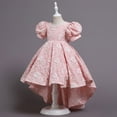 thumbnail image 3 of Vedolay Summer Dress Sleeveless Tulle Mesh Flower Girl Party Dress,Pink 7-8 Years, 3 of 5