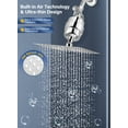 thumbnail image 5 of Doulami Shower Head Combo Filtered Shower Head with Handheld 8'' Dual Rainfall Showerhead 5 Settings High Pressure Handheld Showerhead, 5 of 9