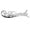 CT046-Silver, variant on Custom Car Stickers, Custom Stainless Steel Underlined Stylized Font Car Stickers, Personalized Name & Text Emblem, Waterproof Metal Decal for Cars, Vans, Boats, Bicycles