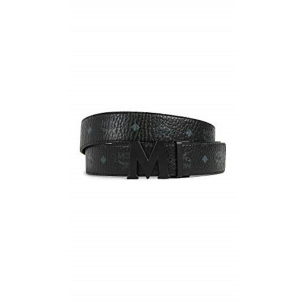 Mcm Belt Reversible Black / Mcm white/black reversible belt claus m ...