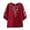 C-Red203, variant on DHFJKG Boho Tops For Women Floral Embroidered T Shirt Half Sleeve Crew Neck Lightweight Loose Fit Casual Tee Beach Comfy Top