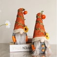 thumbnail image 3 of Muñeco sin rostro de gnomo de otoño, calabaza, girasol, Nisse Tomte, elfo, enano, decoración de navidad, día de san valentín, adornos para el hogar, acción de gracias, 3 of 4
