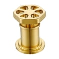thumbnail image 3 of Ancona Industria Widespread Hexagonal Two-Handle 3-Hole Bathroom Faucet in Brushed Titanium Gold, 3 of 5
