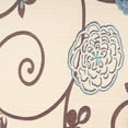 thumbnail image 6 of Christopher Knight Home Pertica Fabric Dining Chairs, 2-Pcs Set, Polyester White And Blue Floral, 6 of 9
