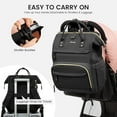 thumbnail image 4 of Lovevook Diaper Backpack,Large Diaper Bag Mummy Bag for New Mum Daddy,Convenient Work Travel Baby Bag for Office Mummy and Travel Essential Baby Shower, 4 of 5