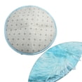 thumbnail image 1 of BUYISI Super Soft Plush Round Rug Mat Fluffies White Carpets For Living Room Home Decor Bedroom Kid Room Decor Salon Thick Pile Rug Blue 40CM, 1 of 4