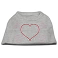 thumbnail image 3 of Pet Dog and Cat Shirt Rhinestone, "Heart  Crossbones", 3 of 10