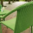thumbnail image 4 of Crosley Palm Harbor Outdoor Wicker Cafe Seating Set, 3-Piece, 4 of 5