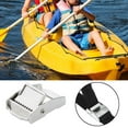 thumbnail image 4 of Deslizador Kayak Zulema Hebilla de cincha para exteriores Aleación de aluminio Plata 1 piezas, 4 of 8