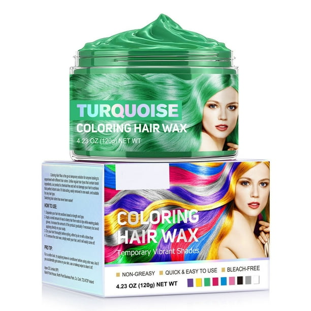 Crema de tinte para el cabello, de peinado temporal, desechable, a la moda. Estiliza el cabello sin dañarlo. 9 colores, 120 g.