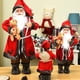 thumbnail image 4 of Navidad Santa Claus sosteniendo oso De peluche para muñeca figuritas De pie estatuas decoración Navidad juguete ornamental coleccionable, 4 of 5