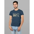 thumbnail image 2 of Saturn Vibes - Cosmic Planet Emoji Design Men's T-shirt, 2 of 4