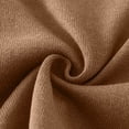 thumbnail image 5 of Riecok Cardigan for Girls Crewneck Long Sleeve Knit Solid Color Button down Kint Sweaters Coffee 5-6 Years, 5 of 6