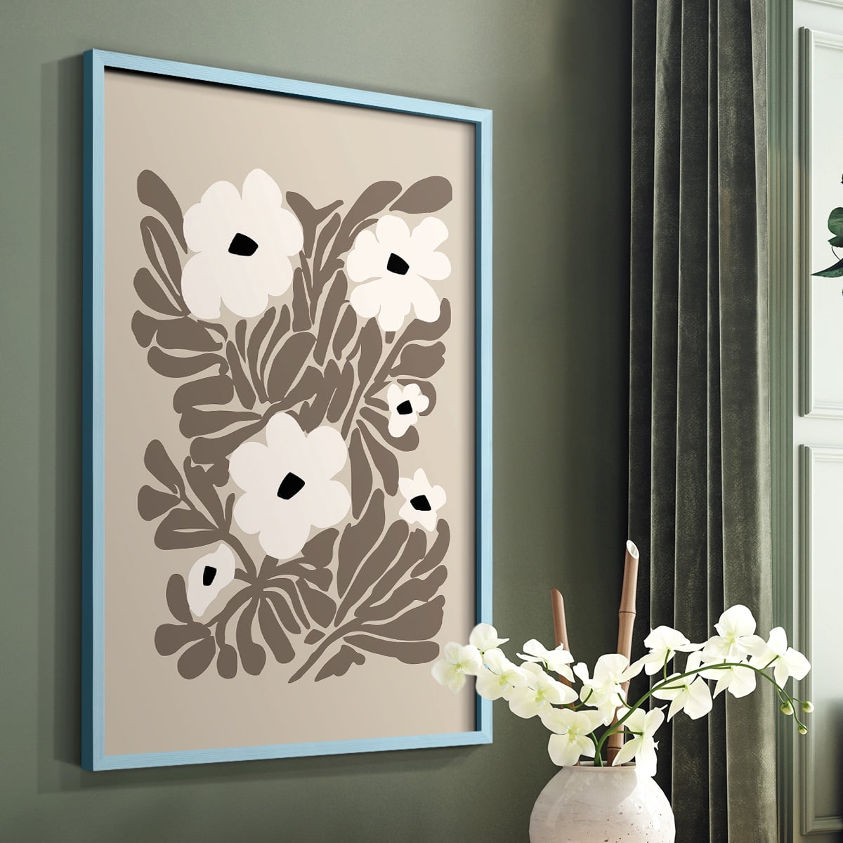 Matisse CCXXXVI in Solid Wood 8 x 10 Framed Print