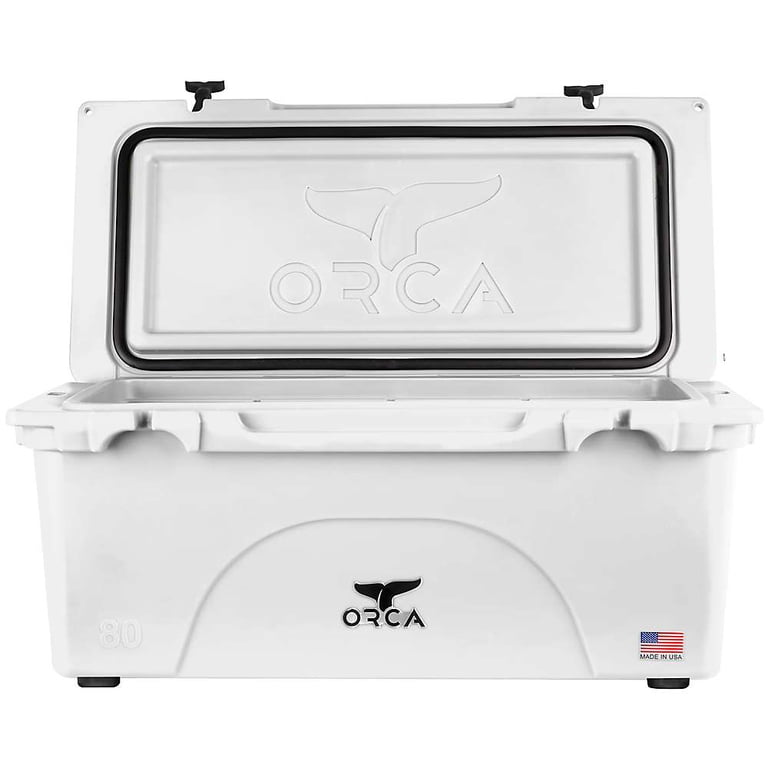 ORCA Durable Roto-Molded 80 Quart Cooler with Maximum Ice/Cold