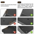 thumbnail image 2 of Kit de reparación para postes de cerca ArlinaL 2 unidades de acero de 81 cm de alta resistencia, 2 of 7