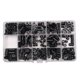 thumbnail image 5 of Separadores de Nailon, Kit Surtido Arandelas Espaciadoras PláStico, Espaciadores Tornillos Salida EléCtrica 345 Piezas, Espaciador Redondo Negro M3, 5 of 5
