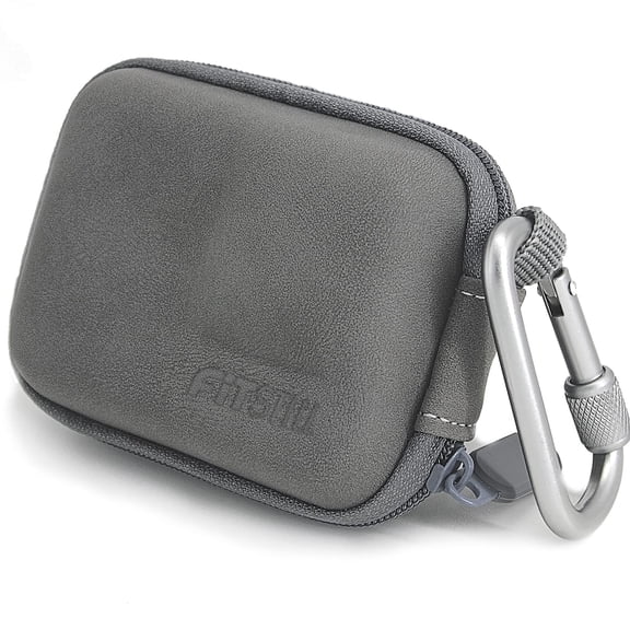 Funda de transporte FitStill Grey PU para Go Pro Hero 13-5 Black